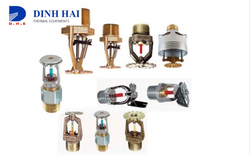 Cấu tạo của đầu phun Sprinkler